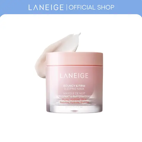 Laneige Bouncy & Firm Sleeping Mask, Korean Skincare, Plump, Hydrating