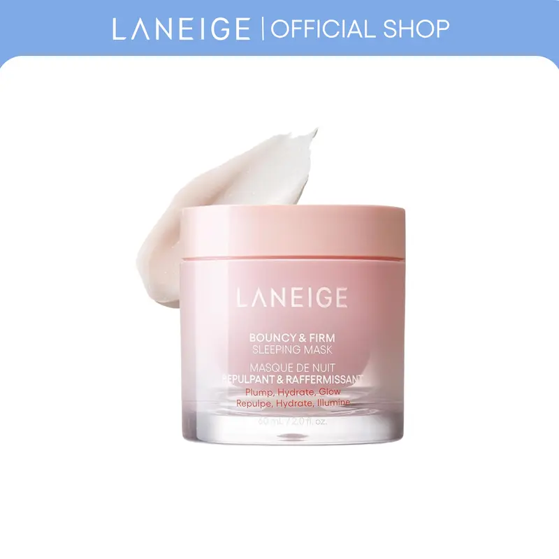 Laneige Bouncy & Firm Sleeping Mask, Korean Skincare, Plump, Hydrating