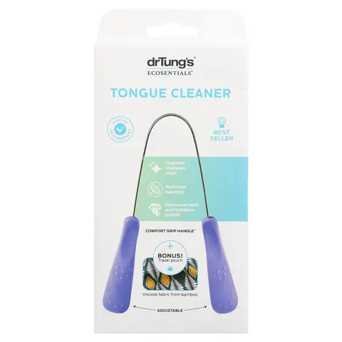 Dr. Tung's Ecosentials™, Tongue Cleaner, 1 Cleaner