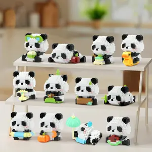 12-Piece Potted Plant Building Blocks Fun Gifts for Imaginative Play, Easter Basket Fillers, Party treats for Kids, School Reward, Decorative component, Office Desk Enhancement