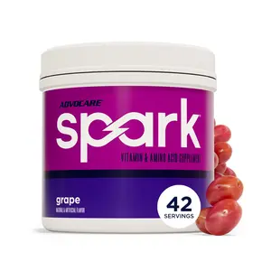AdvoCare Spark Energy Drink Mix – Vitamin & Amino Acid Powder Supplement, Grape Flavor, 10.5 oz