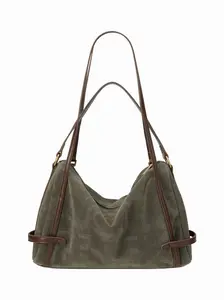 CIDER FAUX SUEDE SHOULDER BAG