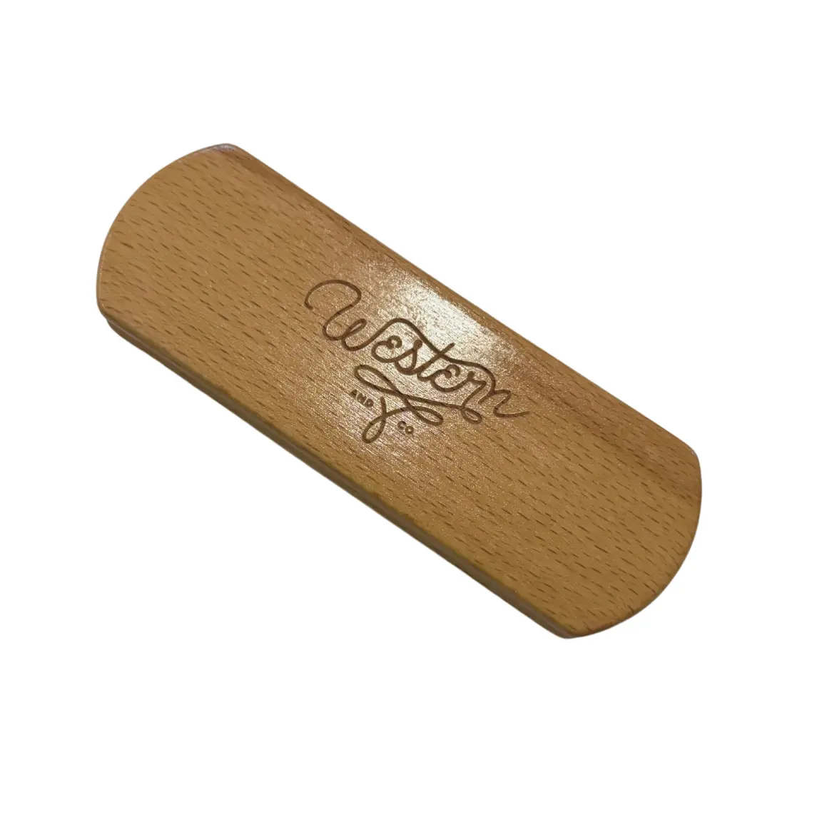 Wooden Shoe Suede Crepe Brush, Shoe Cleaning & Care Accessory