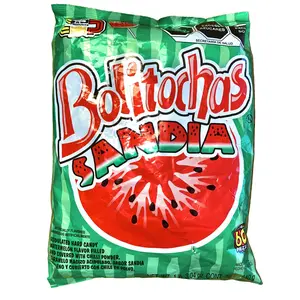 BOLITOCHAS SANDIA - CARAMELOS ACIDULADO SABOR SANDIA - 60 pz - 540 GRAMOS - PRODUCT OF MEXICO