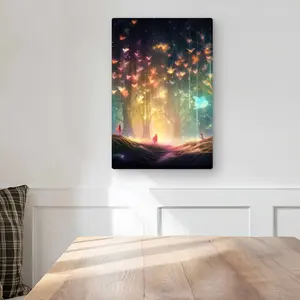 Conscious Sales C1MP1218JFF38B 12 x 18 in. A Dream Come True - Beige Metal Print Wall Art for Home Decor