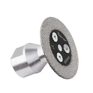 Vacuum Brazed Diamond Engraving Saw Blade, M14 Flange Grinding Disc Cutting for Tile Marble Concrete Ceramic, Power Tool Accessories