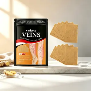 Leg care patch infused with safflower seed oil and ginger root extract; features a lightweight texture for refreshing daily leg care and a fast-absorbing formula.