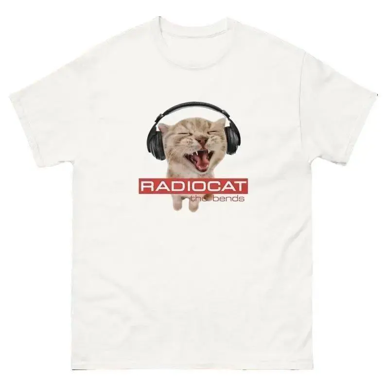 RADIOCAT The Bends Vintage Unisex Funny Tshirt men's graphic tee
