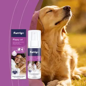 Pet Anxiety Relief Spray, Calms Aggressive Barking, Reduces Motion Sickness, Helps with Fear of New Environments, Pet Care Essential