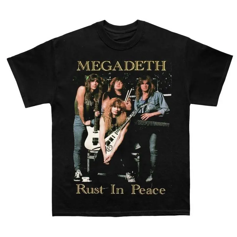 Megadeth Vintage Tee - 43 Years Final Tour Shirt, Last Album Tribute, Heavy Metal Icon, TikTok Trend Style