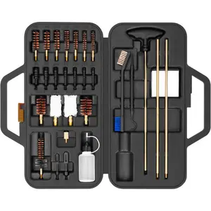 Universal Cleaning Kit Elite Edition for .22 .357/9MM .30 .40 .45 .243 .270 12GA 20GA All Calibers and Portable Brass Brush with Case Tools Gadgets Tool Accessories Durable