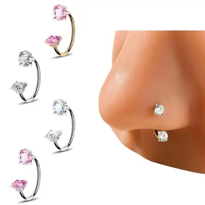 Nose Piercing Middle Nose TikTok Shop