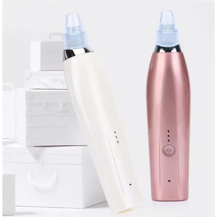 joyyh Ultrasonic Blackhead Suction Remover, Rechargeable Facial Pimple Patches, Adjustable Acne Clearing Cream Set (Acne Treatments for Skincare), Rechargeable Battery