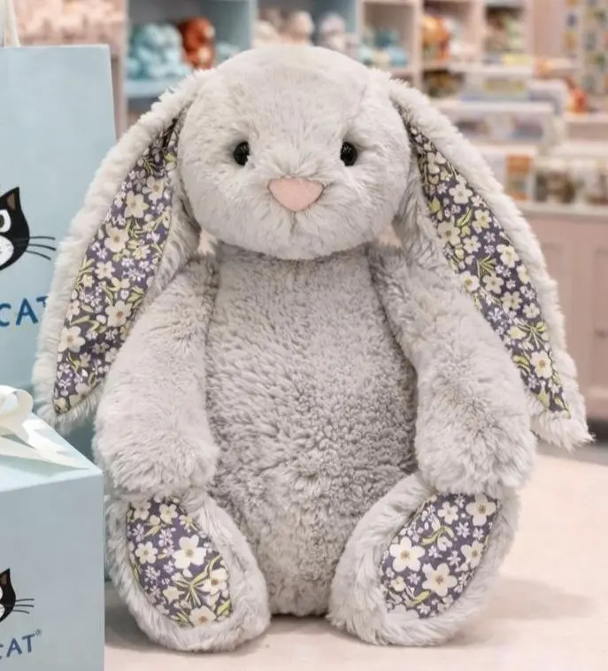 Jellycat Bunny Plush Rabbit Toy, Ultra Soft Stuffed Animal, Fluffy Bunny Doll, Perfect Cuddle Buddy, Baby Shower Gift, Girlfriend Present, Easter Plush Gift