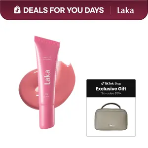 [Laka] Fruity Lip Glotioner —  Lip Gloss with Juicy Color, Conditioning Care & High Shine, Jelly Tip for Hygienic & Easy Application