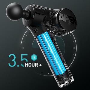 Opove Apex Massage Gun Deep Tissue 14.5mm Percussion Fascia Muscle Massager for Athletes Workout Pain Relief Recovery Relaxation, Professional Therapist Choice, Ergonomic for Effortless to Use