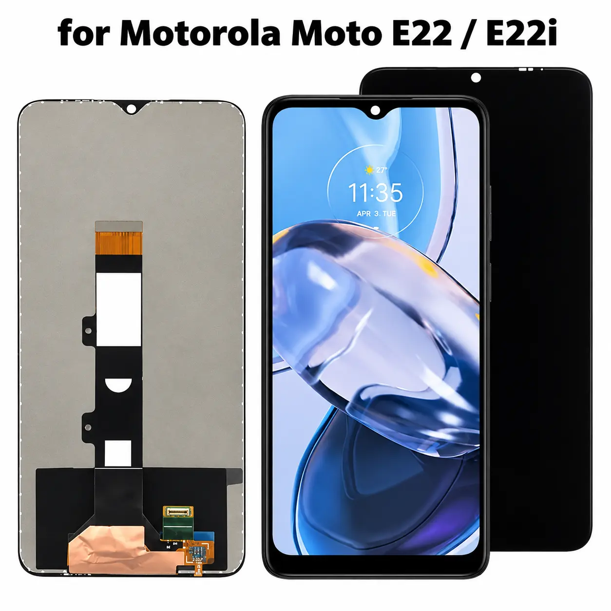 For Motorola Moto E22/E22i LCD Display Panel Touch Screen Digitizer
