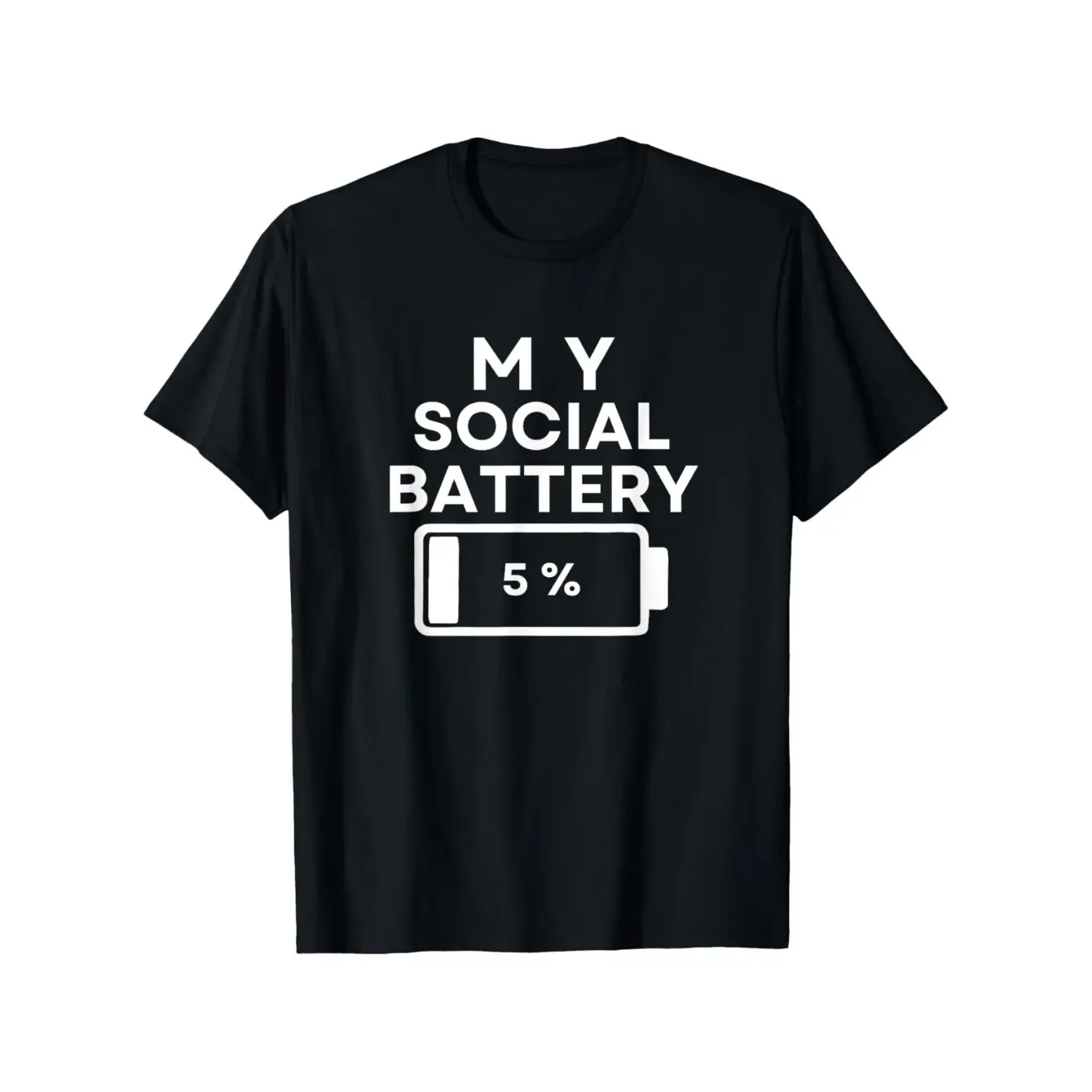 Women's introvert humor Graphic T-Shirt - Short Sleeve Crew Neck Regular Fit Casual Wear | Soft & Breathable Fabric, Durable Print, Everyday Comfort, Machine Washable, funny and simple casual wear or gift for introverts