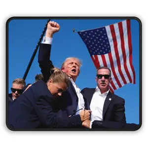 Bulletproof Trump 2024 Computer Mouse Pad