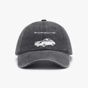 Classic Cars Unisex Washed Vintage Baseball Cap Dad Hats Snapback Fitted