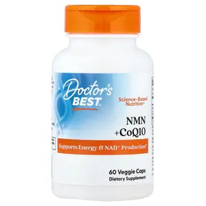 Doctor's Best NMN + CoQ10 , 60 Veggie Caps Doctor's Best NMN + CoQ10 , 60 Veggie Caps
