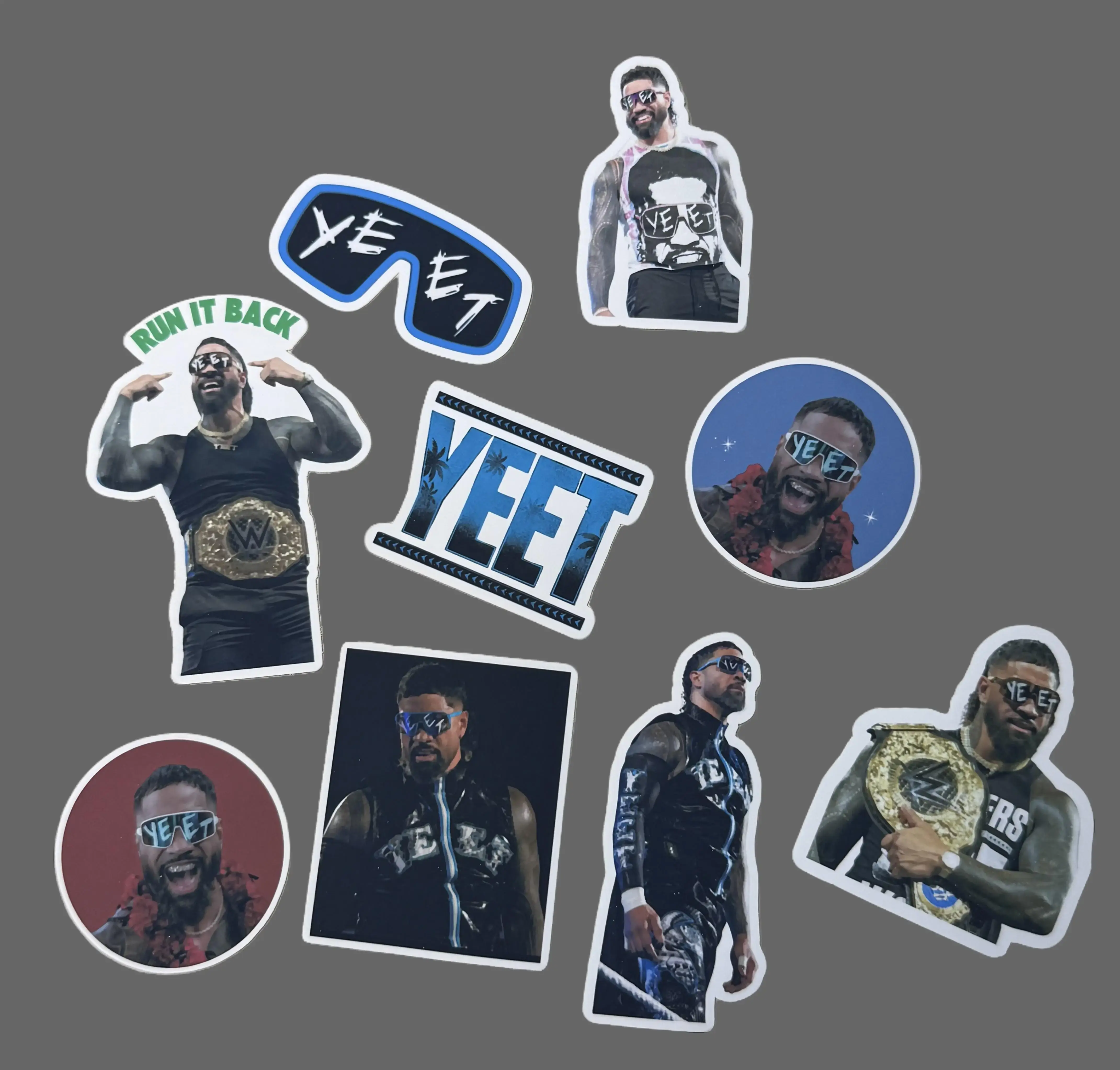Jey Inspired Sticker Pack (Set of 9)