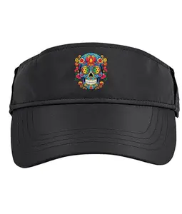 Pickleball Sugar Skull Performance Visor