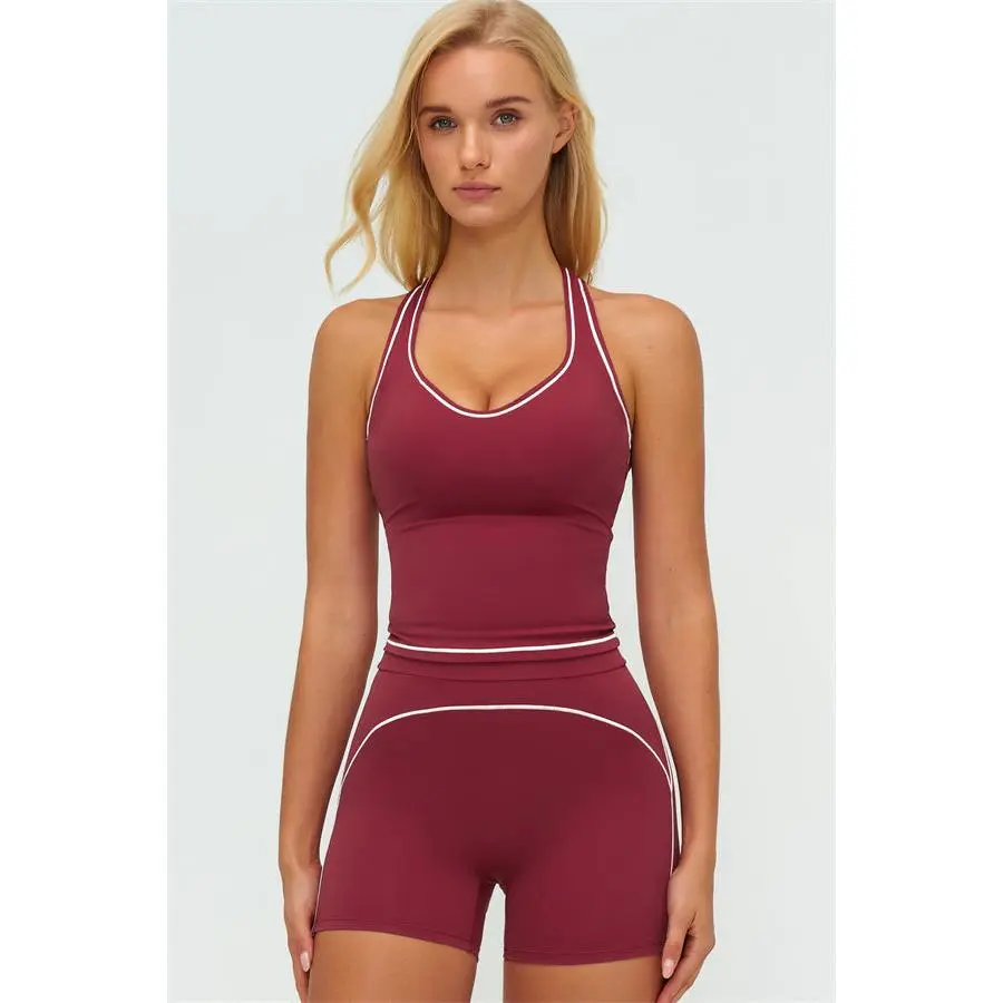 The Amara Crop Top Shorts 2-Piece Set