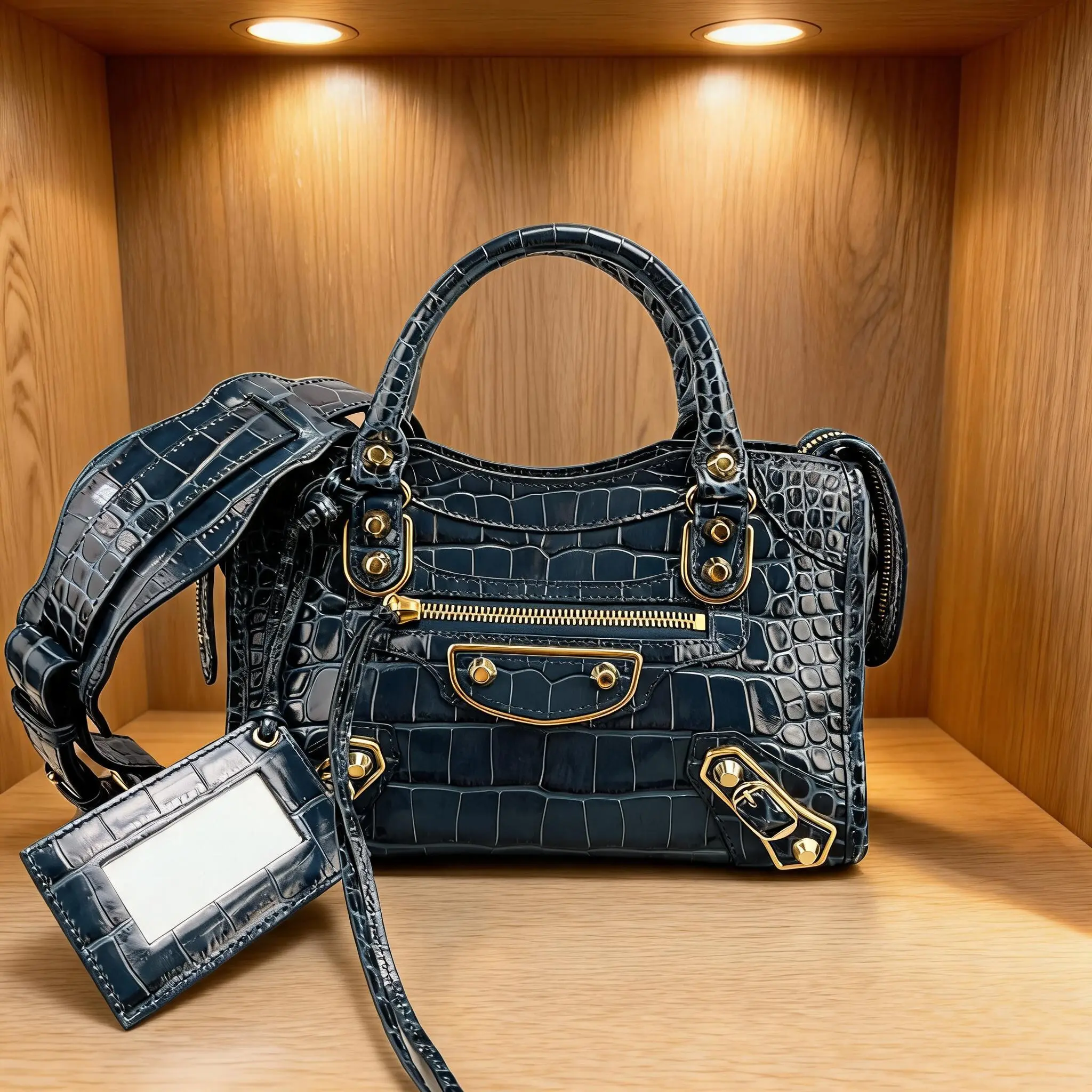 Pre-owned Balenciaga Leather Shoulder Bag C0738406292