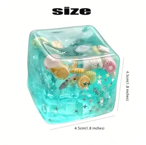 New 3D Cartoon Stress Relief Toy, Realistic Rubik's Cube Squeeze Toy, Infinite Stress Relief, Perfect for Anxiety Reduction, Fidget Relief, Decompression Squeeze.Valentine's Day and Easter gifts, suitable forchildren to exchange gifts