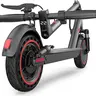 Electric Scooter, 500W/350W Powerful Motor, 22/19 MPH Max Speed,10"/8.5" Solid Tires,Dual Suspension,Dual Braking System