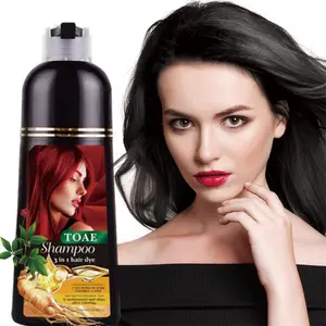 Safest Pop Black Hair Color 3-in-1 Hair color shampoo, ammonia free, gentle hair care, safe and easy to use hair care 14 fl oz Haircare