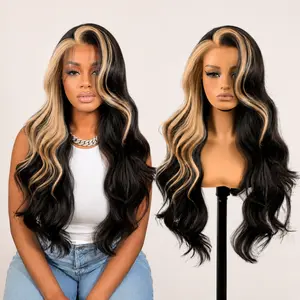 LunaRoseHair 13x6 Lace Front Wig  HD Lace Glueless Wear Pre-Cut Lace Wig Premium Synthetic Fiber Super Natural Scalp All-Day comfort Pre-Plucked Free Parting Fashion Wig For Women Hair