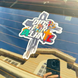 Dios Por Delante Decal Sticker Many Sizes
