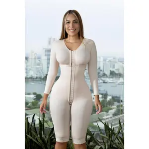 1690 Stage 1 Full Body Colombian Faja Compression BBL Fajas Colombianas Lycra Fabric