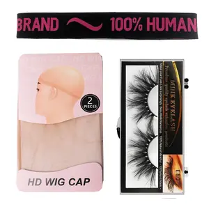 MSGEM HAIR Gifts Bag HD wig Cap Transparent Elastic Skinlike