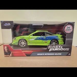 NEW 2025 Jada  Fast & Furious Brian's Mitsubishi Eclipse Bullet Holes Burn 1:32