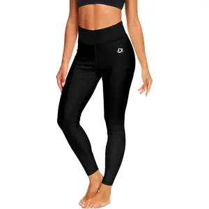 Print Swim Pants for Women Sun Protection High Waisted Swimming Leggings Rash Guard Pantsyongyi