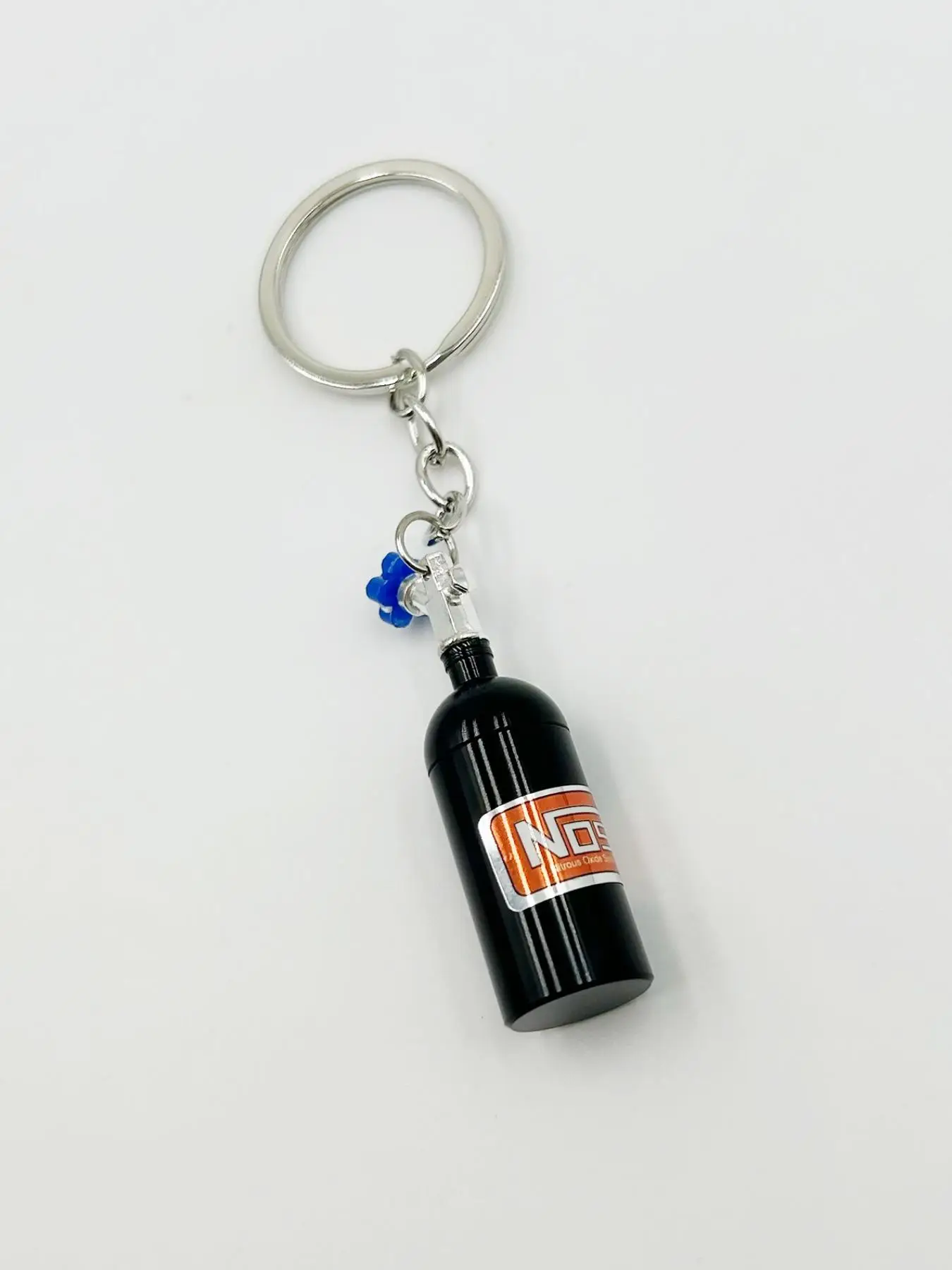 Creative Unique Bottle Shape Design Alloy Keychain, Personalized Fashion Simple Car Keychain Accessories, Funny Keyring, Creative Key Chain Ring, Male