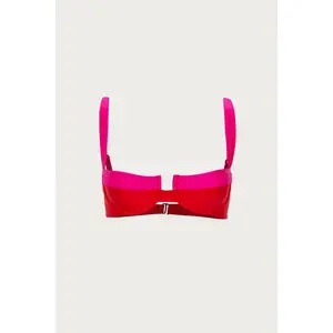 Underwire Top (Scarlet Red/Pink)