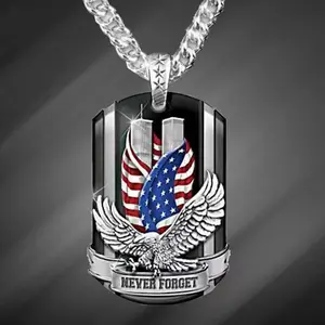 Tag Eagle Necklace Is Fashionable, Novel, Luxurious, and Simple, Perfect for Party Decoration, Exquisite Jewelry, and a Great Gift for Christmas and Birthdays