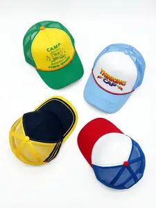 Dustin Henderson Baseball Cap Graphic Trucker Hat Cosplay TV Odd Matter Roleplay Casual Outdoor Breathable Cap Costume Props Men Halloween Headwear