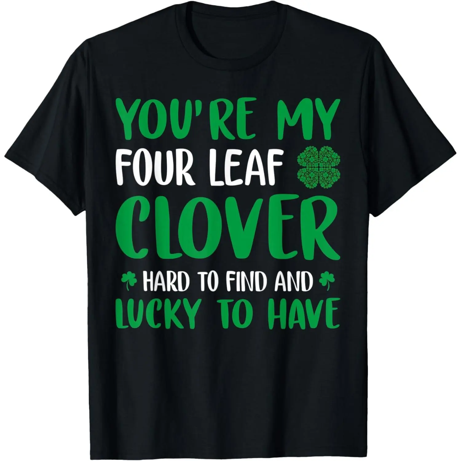 Four Leaf Clover Ireland Irish Proud T-Shirt,Made in USA