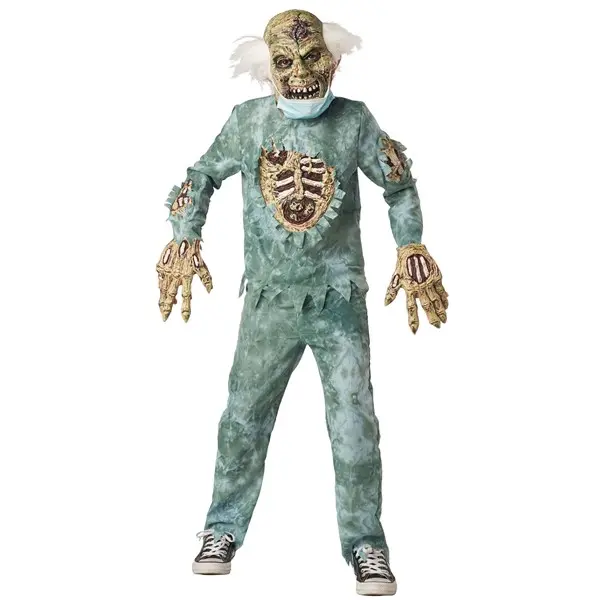 Child Dr. Deranged Zombie Doctor Costume