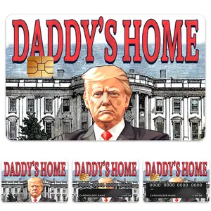 2024 Trump Come Back Credit Card Sticker, Debit Card Skin, Credit Card Cover Card Stickers skins for Debit Cards Stylish Card Stickers for Debit Cards and Credit Cards