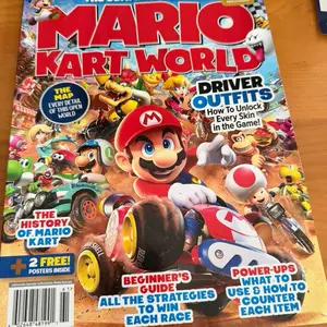 The Ultimate Guide To Mario Kart World Magazine 2025 w/ 2 Free Posters New