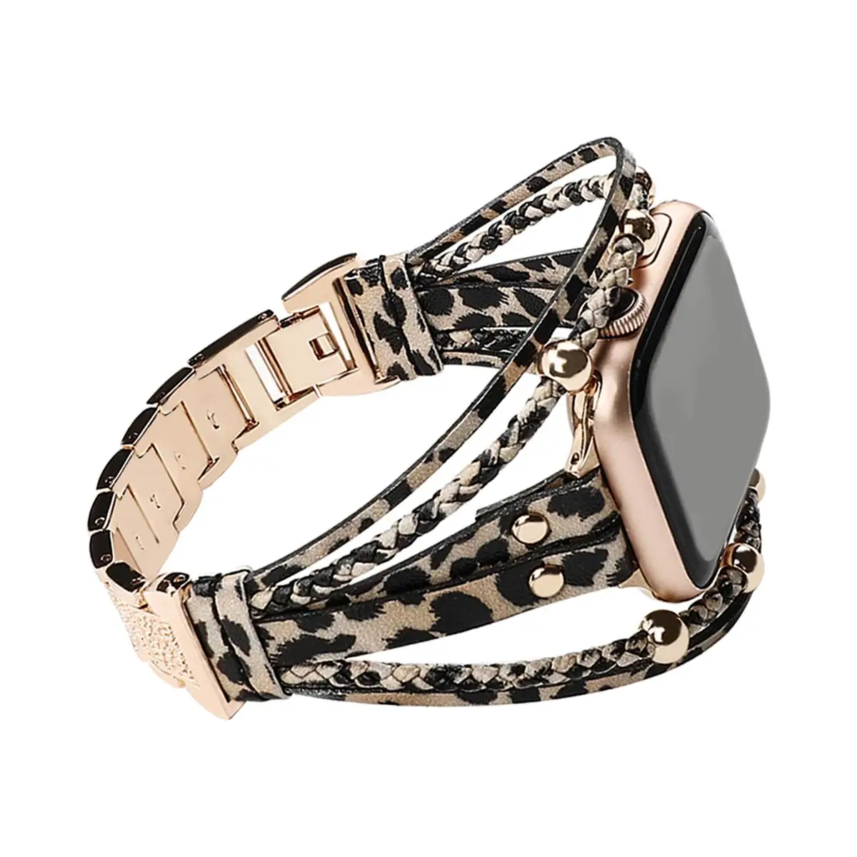 Creative Design Smart Watch Band for iWatch (Band Only), 1 Count Fashionable Watch Band Compatible with Apple Watch, Wearable Device Accessories