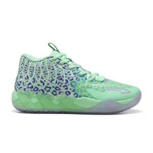PUMA Mens Mb.01 Alien Safari Basketball Sneakers Shoes - Green