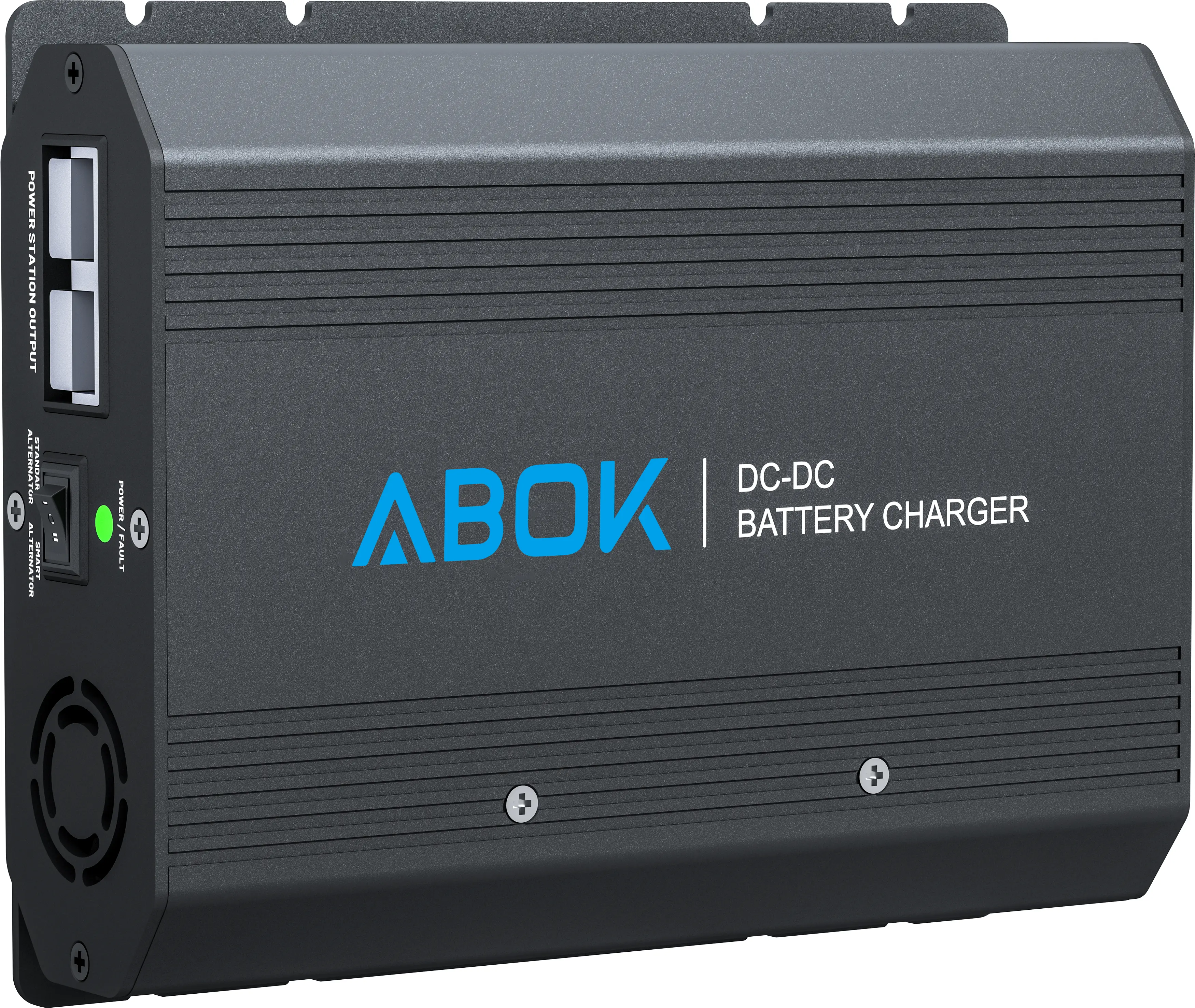 500W Alternator Charger, Fast DC to DC Battery Charger for Portable Power Stations, 6X Faster Than Cigarette Chargers, for 95% Solar Power Generator, Perfect for RV, Road Trips