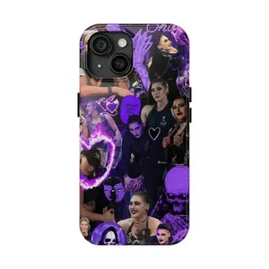 Edgy Mami Rhea Ripley Graphic Design Tough Phone Case Shockproof Drop Protection Heavy Duty for iPhone 11 12 13 14 15 16 17 Pro Max Plus